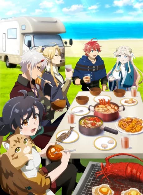 Cover art for Suterare Seijo no Isekai Gohan Tabi: Kakure Skill de Camping Car wo Shoukan shimashita